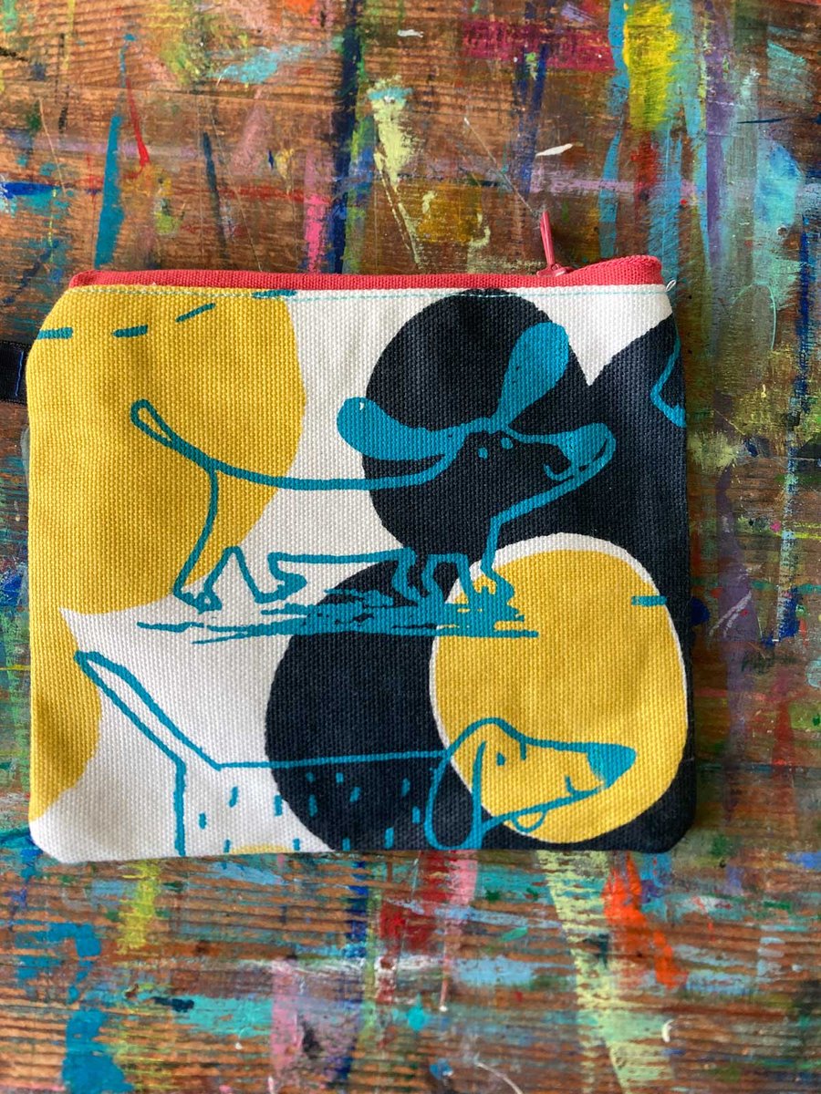 flower dog purse by Jo Brown Happy Tomato