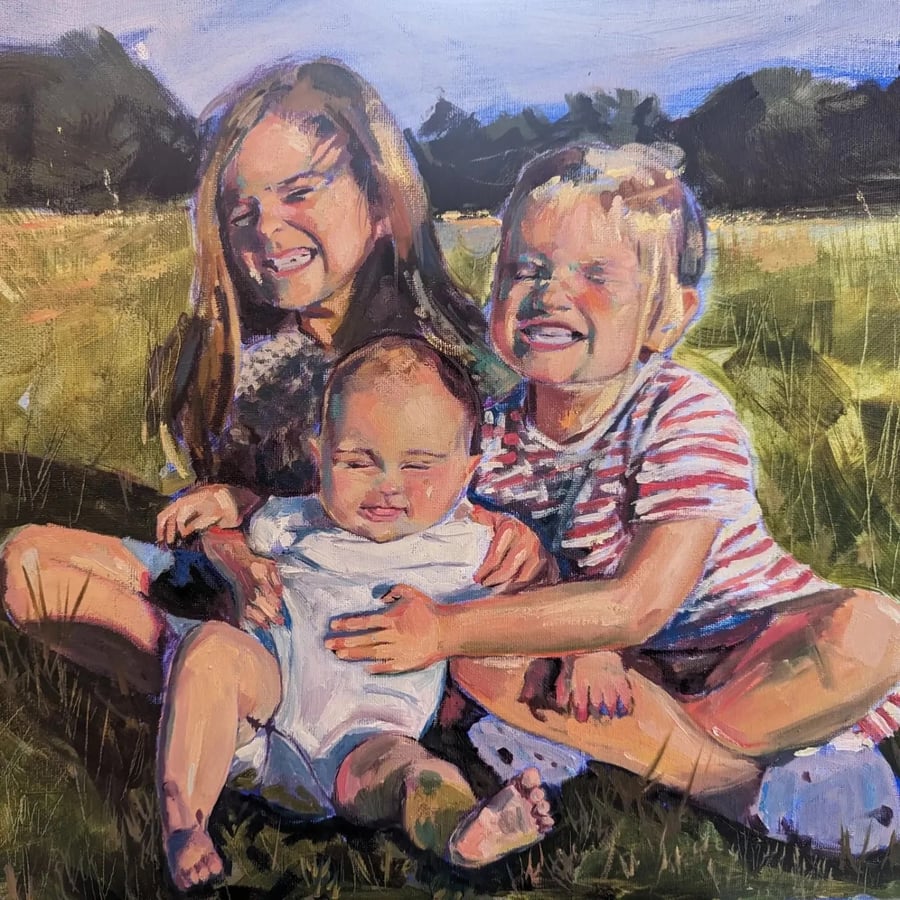 Portrait Commission - X Large 16.5 '' x 23.4 '' (A2)