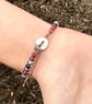 Dainty Glass Seed Bead Bracelet. Beach Style. Boho Style Bracelet. Bracelets. - Image 2