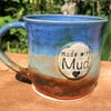 Wheel Thrown Pottery Ceramic Made With Mud Bucket Mug