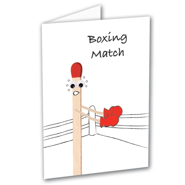 Matchstick Men - Boxing Match