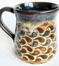 Mug Brown Glazed  - Hand Thrown Stoneware Ceramic Mug  - Image 2
