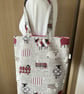 Sheep Tote Bag, Handmade in the UK