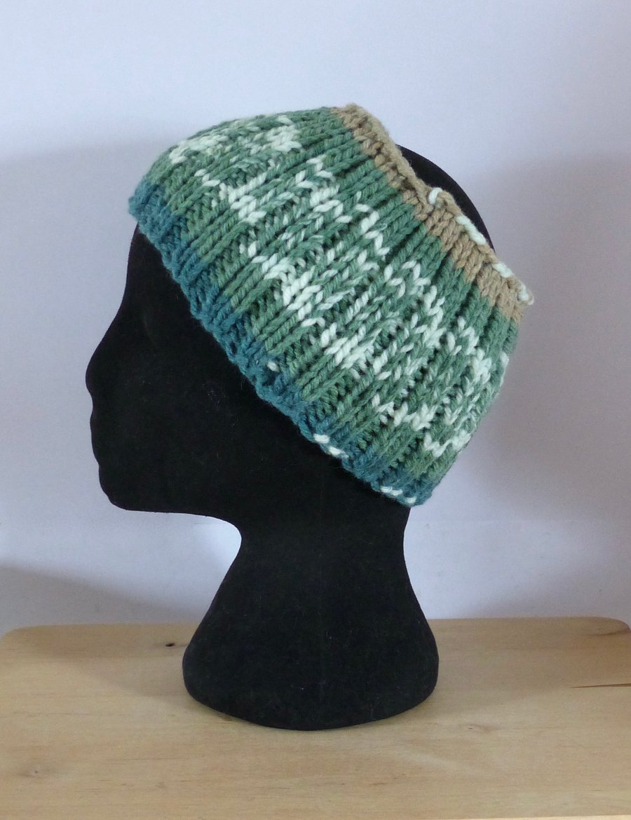 Knitted 'Nordic' Headband
