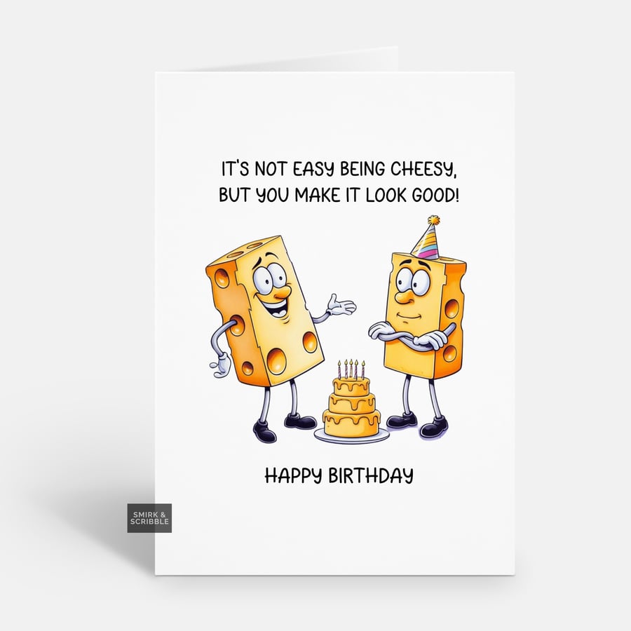 Unique Funny Birthday Card For Him Or Her 
