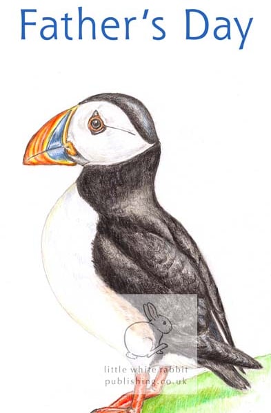 Puffin - Father's Day Card