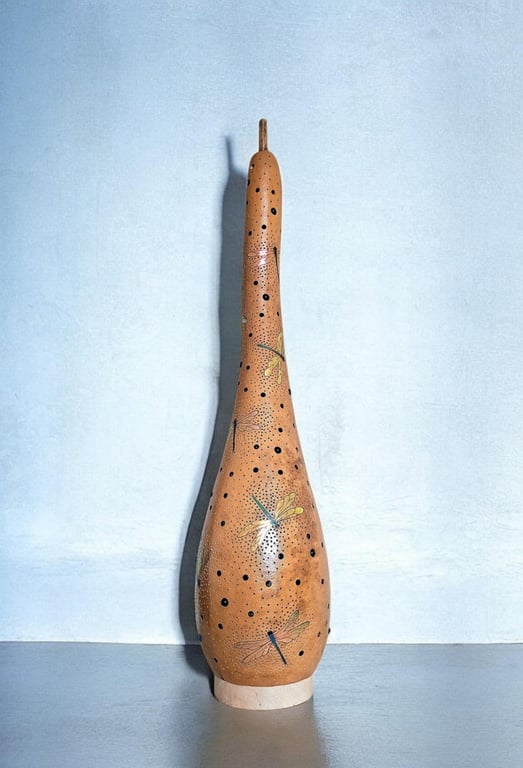 Dragonfly Gourd Lamp