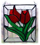 Tulip Stained Glass Picture Flower Suncatcher Spring - Image 5