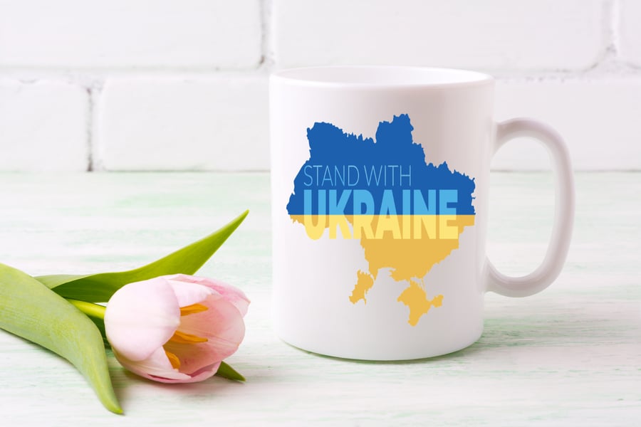Stand with Ukraine Mug