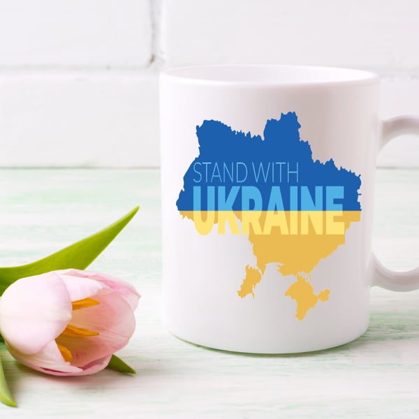 Stand with Ukraine Mug