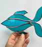 Stained Glass Funky Fish Suncatcher - Handmade Window Decoration - Image 7