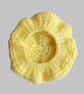 KNITTING PATTERN PDF Lemon Beret for Doll - Image 3
