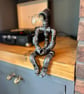 The Pensive Man Industrial Iron Pipe Lamp - Image 9