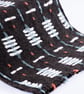 Lush lambswool scarf - double-sided dots and dashes - Image 2