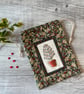 Christmas Tree Drawstring Bag with Hand Embroidery  - Image 7