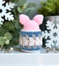 Frosty McSnowFlake Piggy in a Blanket - Image 2