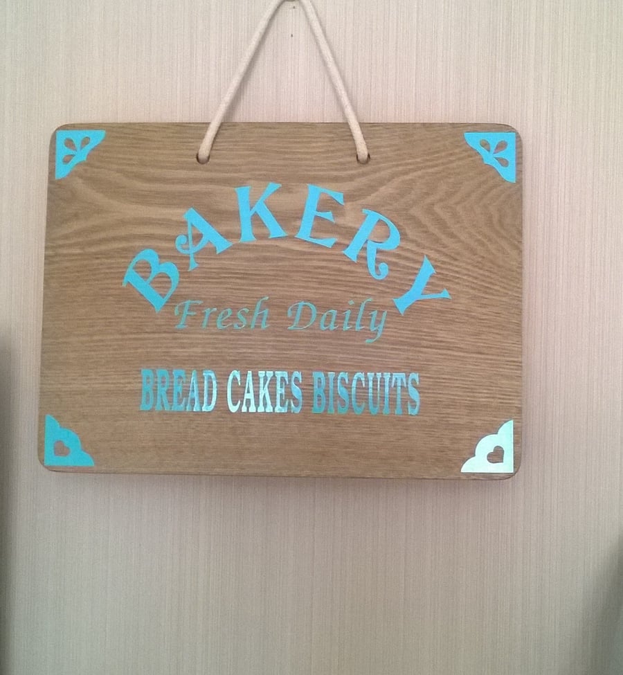 Kitchen Bakery Sign