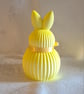 Little Yellow Spring Bunny Ornament  - Casting Plaster  - Image 3