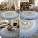 Rug , round, 160cm width