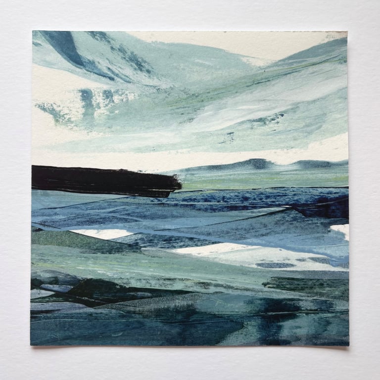 Super Seconds 7x7" Seascape Giclee Art Print - 317