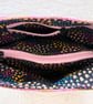 A Harris Tweed Bucket Bag with Dragonfly Embroidery - Image 3