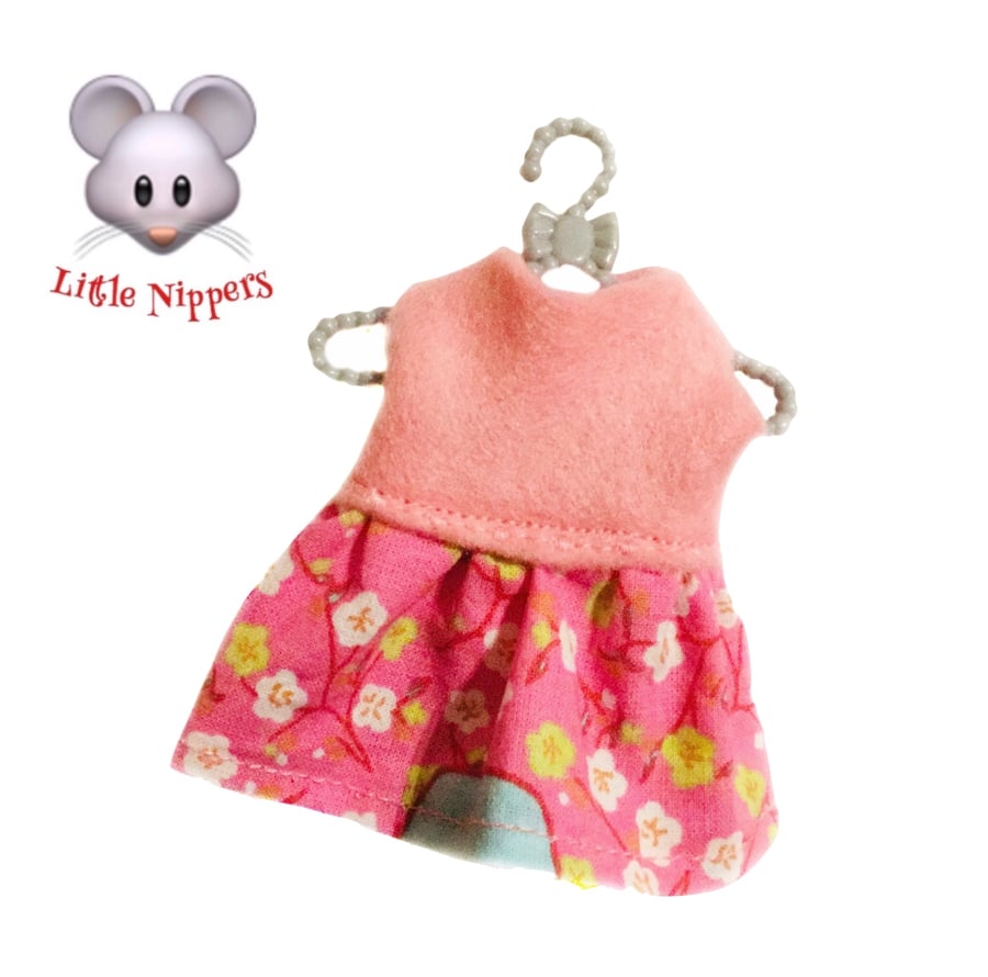 Little Nippers’ Pink Flowered Dress
