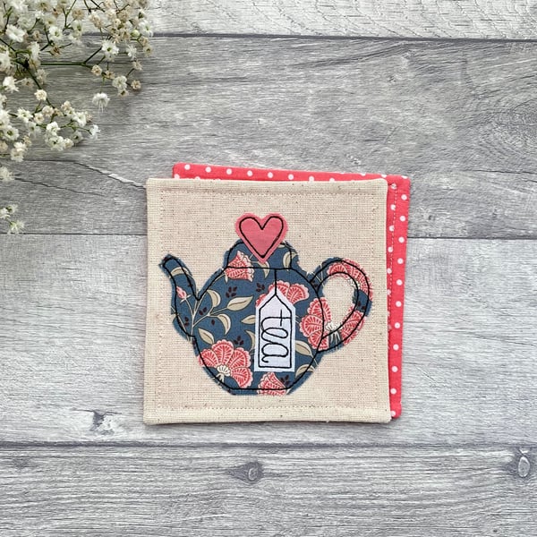 Teapot coaster Folksy