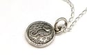 Sea Glass Shore to Sea collection Necklace pendant sterling & Fine silver
