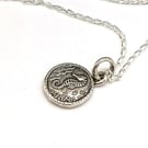 Mermaid money coin pendant seahorse decoration