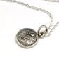 Mermaid money coin pendant seahorse decoration - Image 1