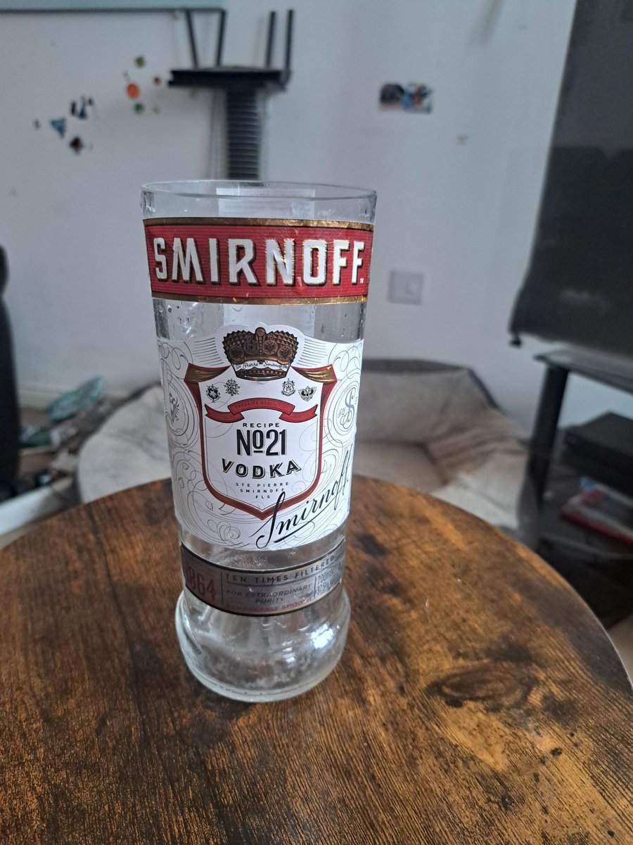 Smirnoff glass