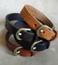 Leather Cuff, Hand Tooled Leather Cuff, Women Cuff, Men Cuff, Custom Bracelet - Image 3