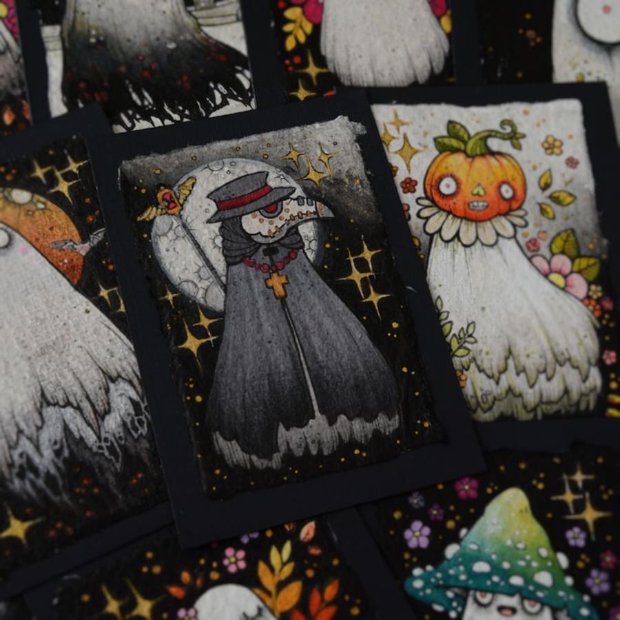 ghostober ghost - day 8 - plague doctor