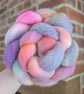 Hand Dyed Bluefaced Leicester Top 99g Spinning Fibre - Halycon - Image 4
