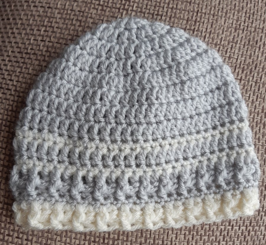 Baby Hat, crochet 0-3 months