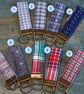 Handmade Essential Fabric Key Fob, Everyday Key Ring  - Image 5