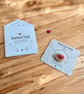 RESERVED. Button Hug-Pocket Hug Gift. Wellbeing Gift. Exams Gift. - Image 2