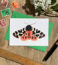 Tiger Moth Greeting Card