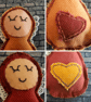 Seconds Sunday Angel  Lavender Bags - Heart Embellishment - Image 6