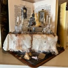 Great Expectations by Charles Dickens Book Nook. Miss Havisham’s wedding cake