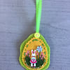 Hand Embroidered Easter Decoration 