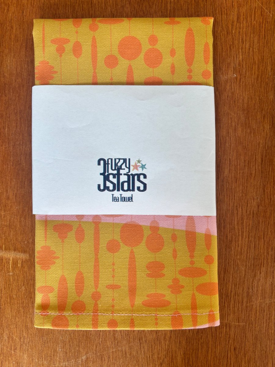 Mid Century Tea Towel