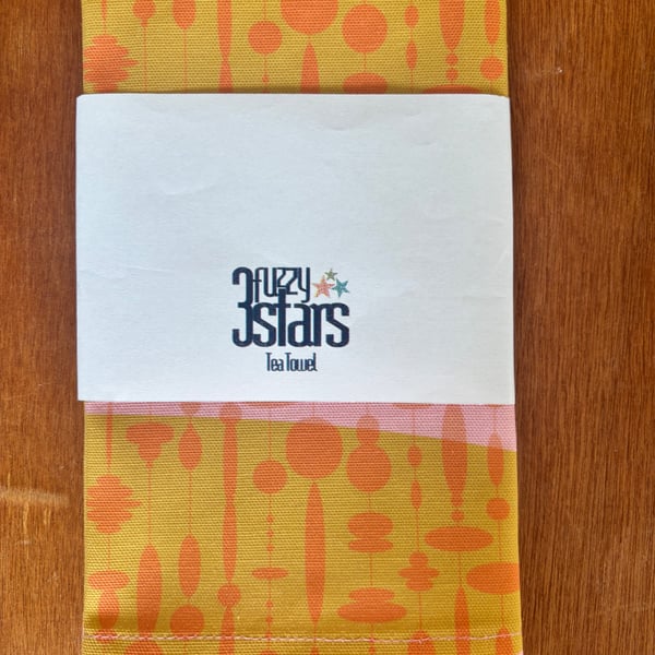 Mid Century Tea Towel