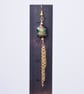 Cloisonne and long chain tassel earrings - Image 2