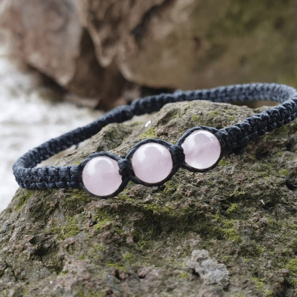 Rose Quartz Shambala Bracelet