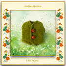 Little Nippers Green Fox Print Lined Waistcoat