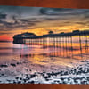 SUNSET IN NORFOLK PHOTOGRAPH 16x12