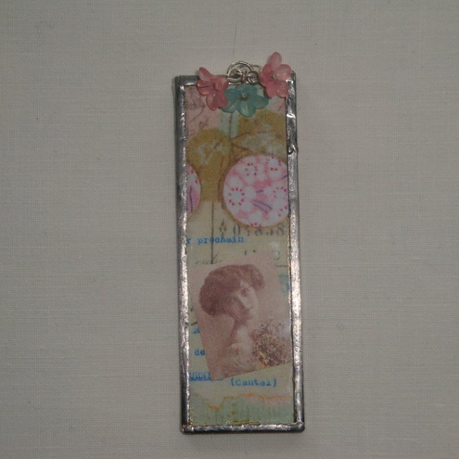 Microscope slide pendant