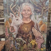 Cailleach's Cottage Art