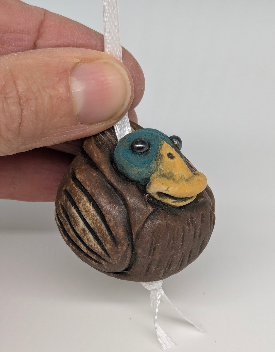 Duck - Little Creatures Range - on ribbon